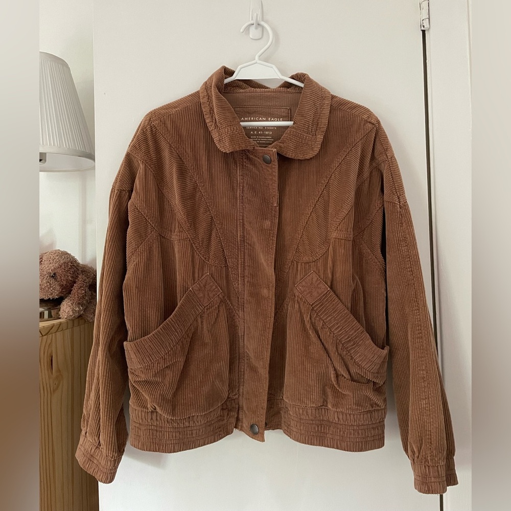 American Eagle Brown Corduroy Jacket